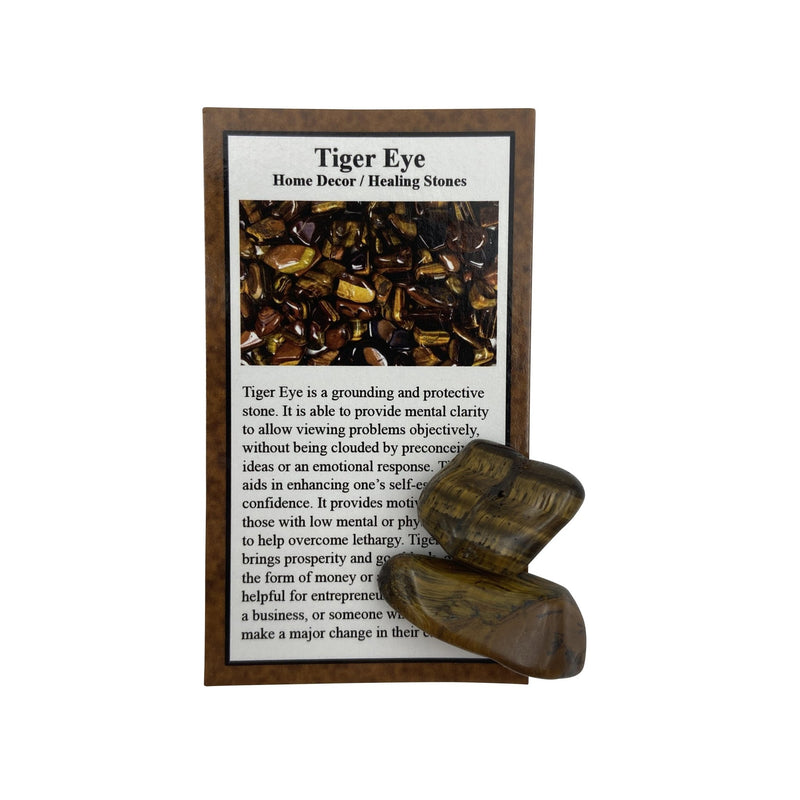 Tiger Eye Information Card