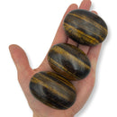Tiger Eye Palm Stone