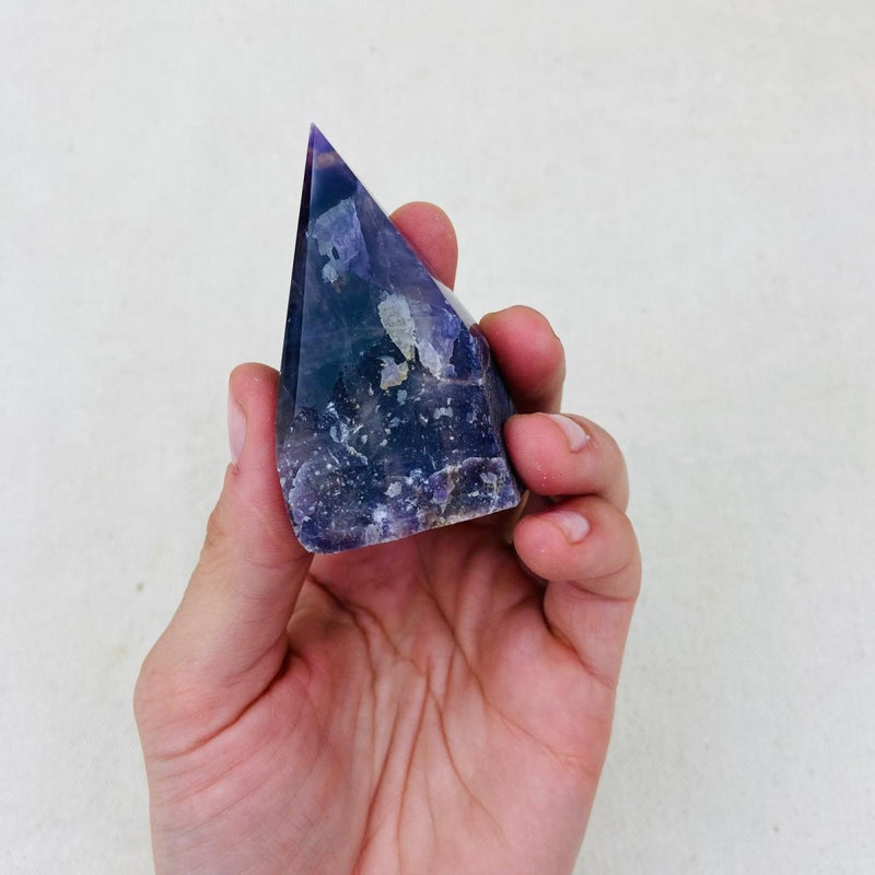 Top Polished Amethyst Point - East Meets West USA