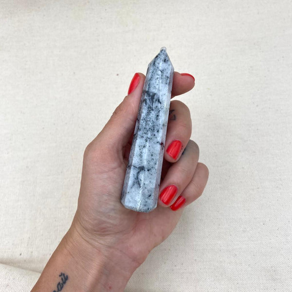 Tourmaline in Quartz Obelisk