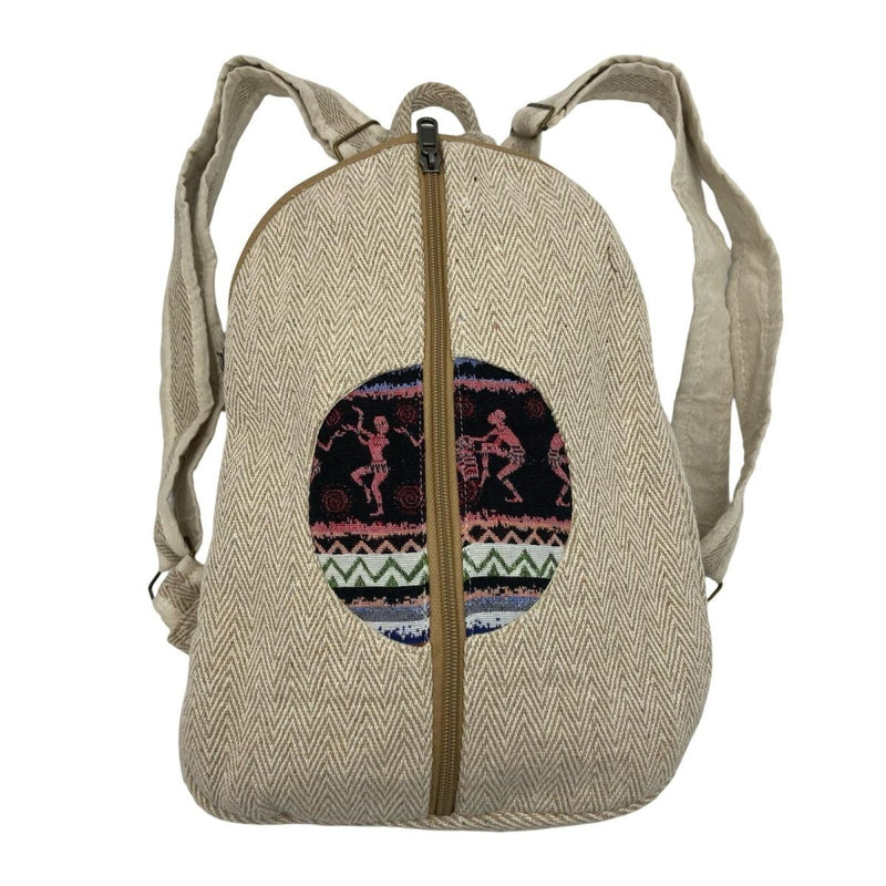 Tribal Dance Hemp Backpack - East Meets West USA