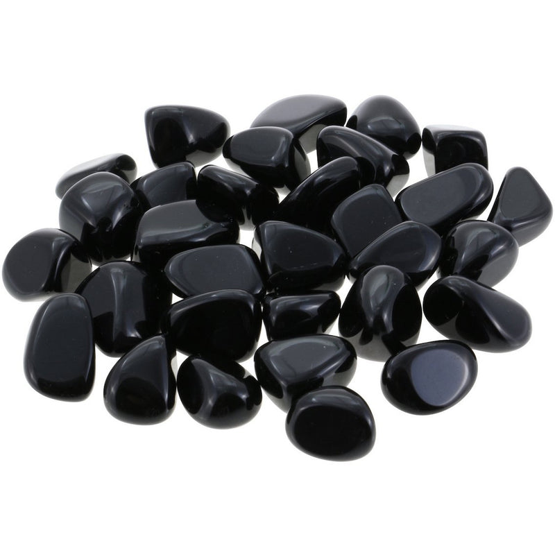 Tumbled Black Obsidian