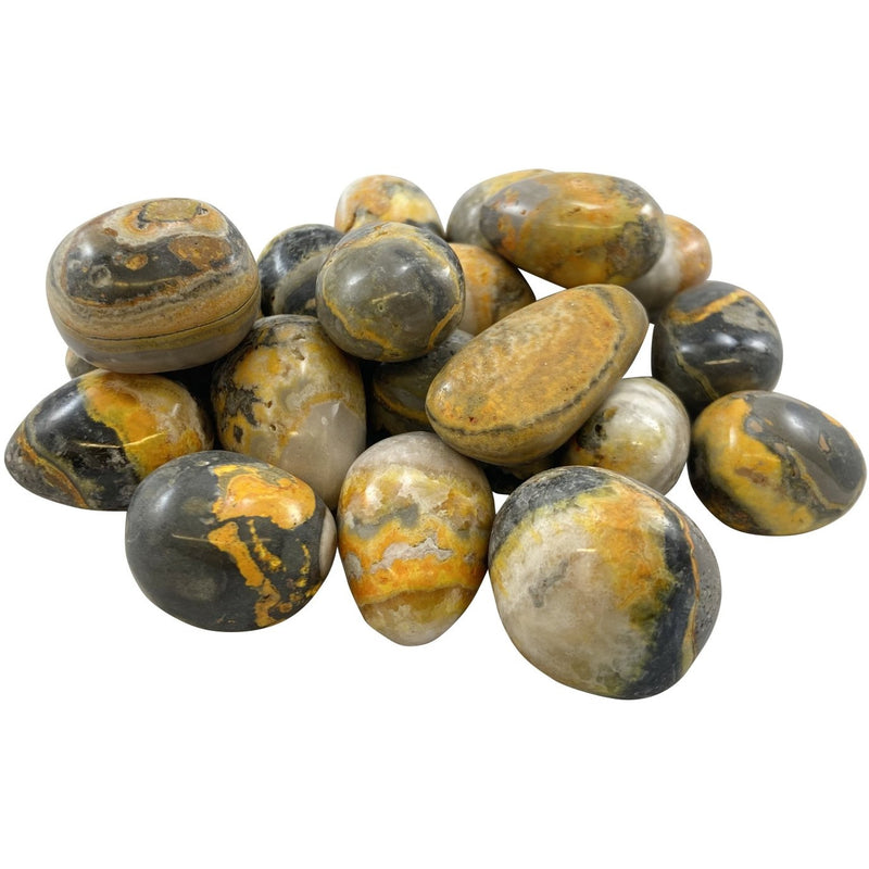 Tumbled Bumblebee Jasper