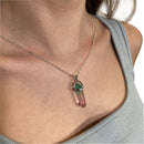 Polished Aura Point Necklace