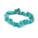 Turqouise Crystal Chip Bracelet