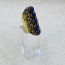 Sodalite Warrior Goddess Crystal Ring