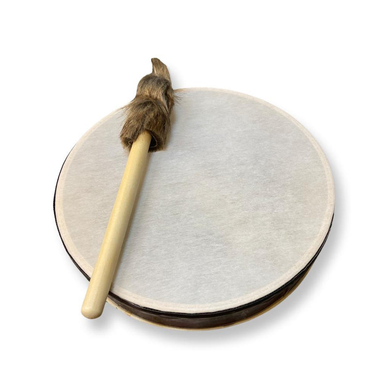 White Shamanic Drum: Enhance Your Meditation Practice