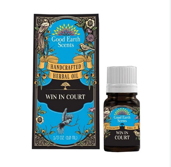 Win In Court Handcrafted Herbal Oil