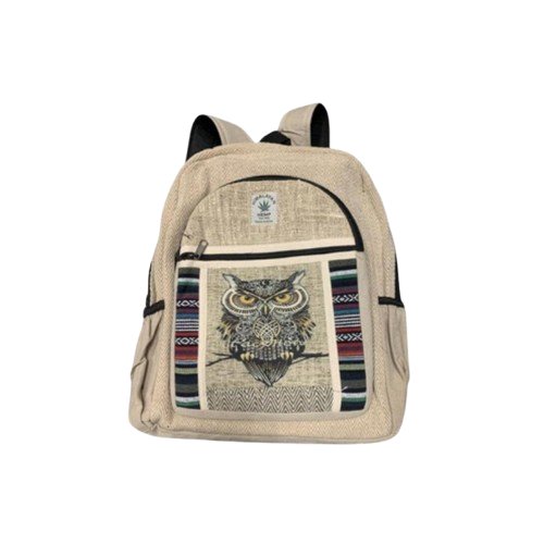 Wise Owl Canvas Backpack - East Meets West USA