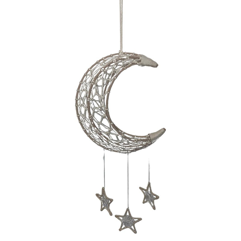 Woven Moon Hanging - East Meets West USA