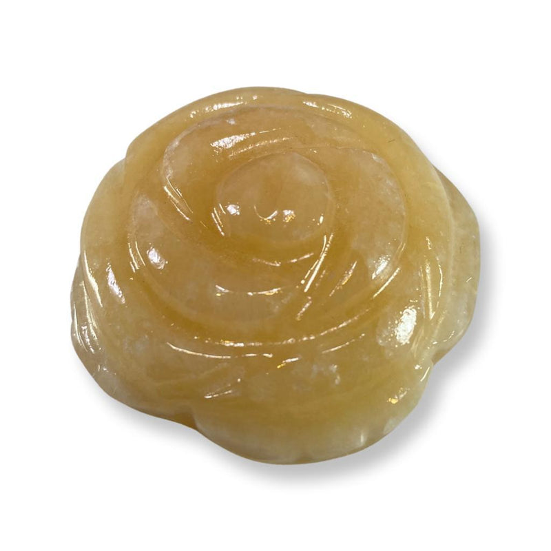 Yellow Calcite Rose