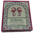 Zodiac Incense Cones Gemini Night Queen