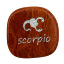 Red Jasper Scorpio Zodiac Worry Stone