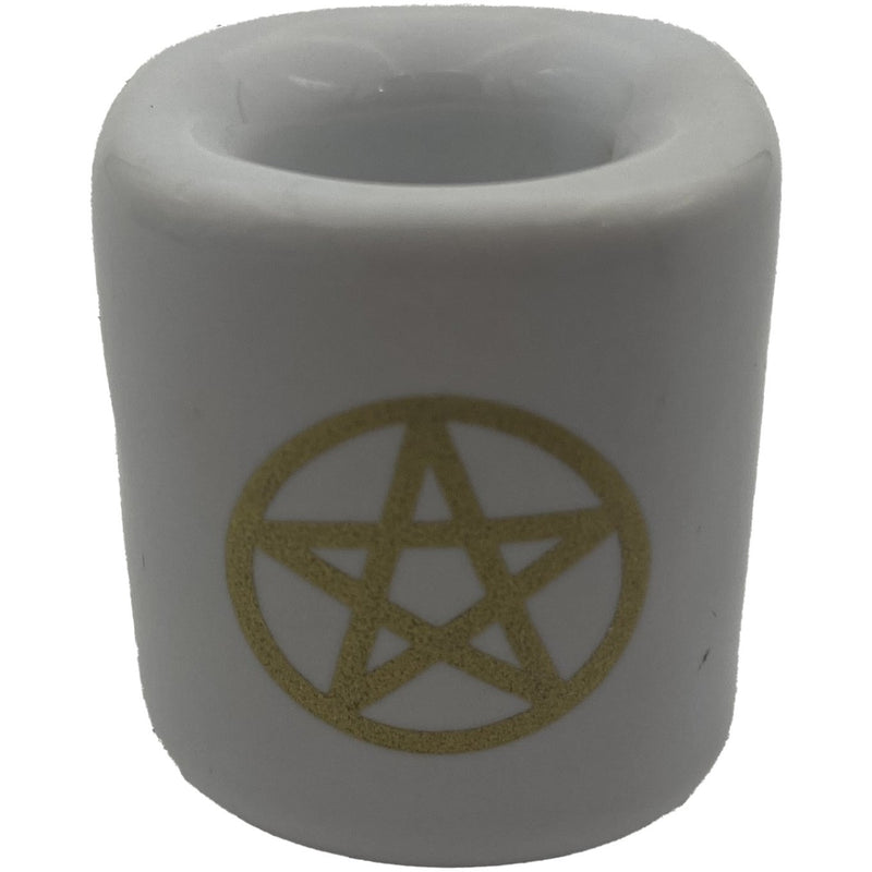 1" Pentacle Spell Candle Holder - East Meets West USA