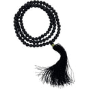 108 Bead Lava Stone Mala (prayer beads)  w/ Tassel 