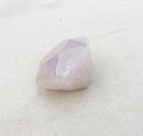 205g Faceted Rose Quartz "Diamond" Cut - East Meets West USA