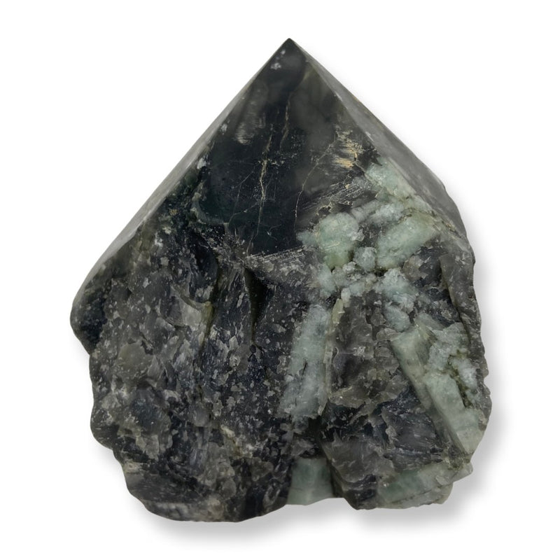 258g Top Polished Emerald Point - East Meets West USA