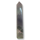 2.60LB Pale Fluorite Point w/ Calcite Inclusions - East Meets West USA