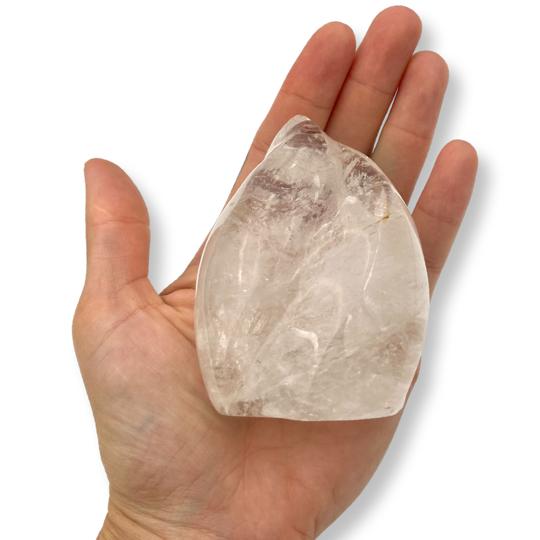 346g Clear Quartz Crystal Flame - East Meets West USA