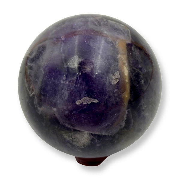 3.5" Purple Fluorite Sphere - East Meets West USA