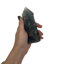 4"-4.75" Green Fluorite Point - East Meets West USA