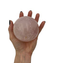 4" Rose Quartz Sphere - East Meets West USA