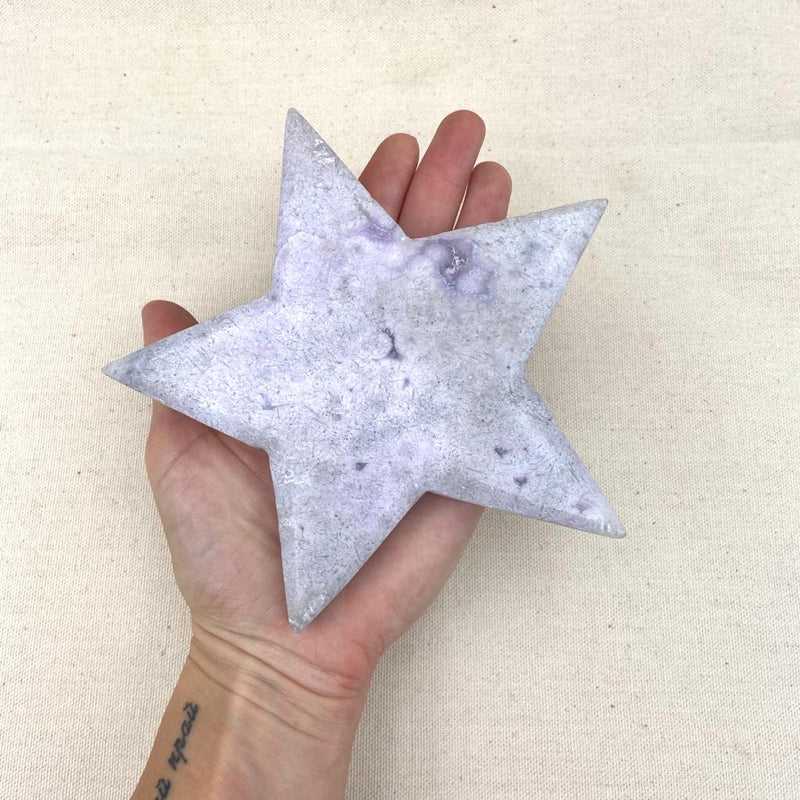 402g Purple Agate Star - East Meets West USA