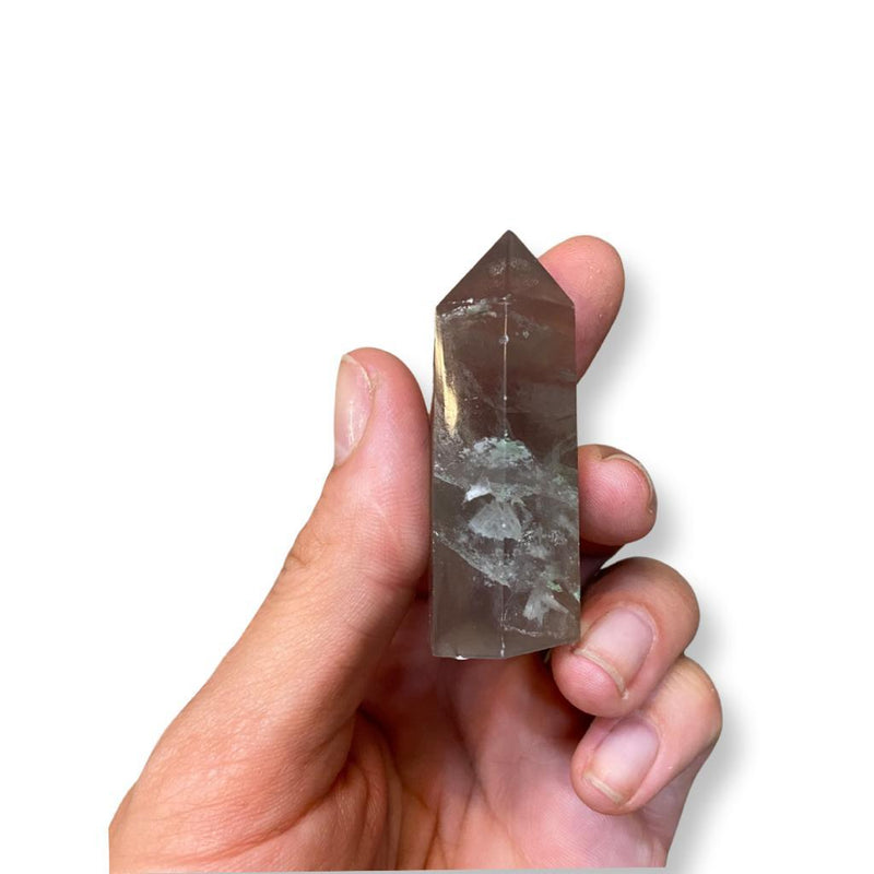 42g Pale Fluorite Point - East Meets West USA