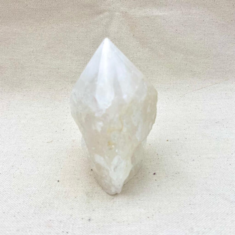 4.75" Top Polished Clear Quartz Point - East Meets West USA