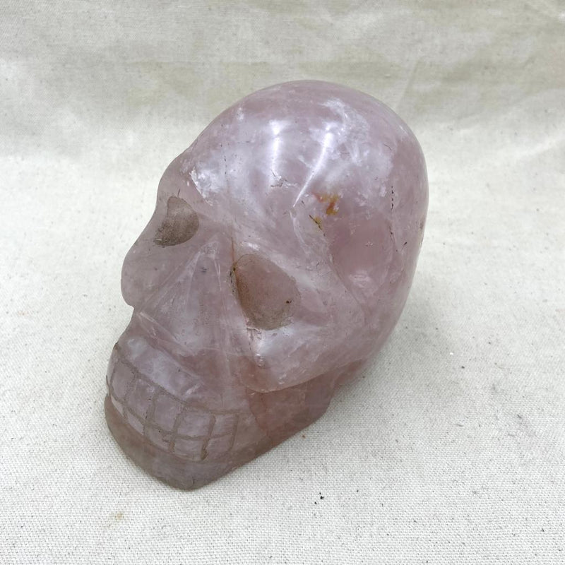4.92lb Hematoid Quartz Crystal Skull - East Meets West USA