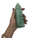5"-5.75" Green Fluorite Point - East Meets West USA