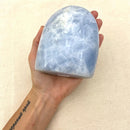 5" Blue Calcite Free Form - East Meets West USA
