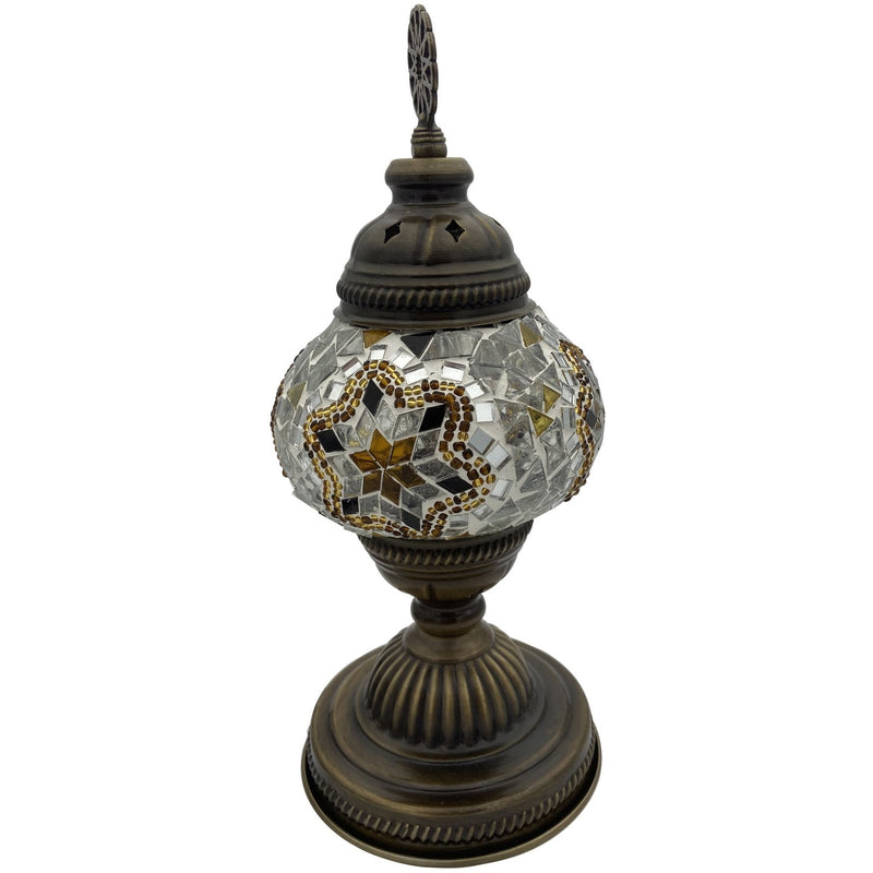 5" Brown Turkish Lamp - East Meets West USA