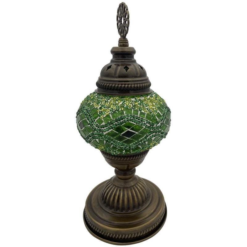 5" Green Turkish Lamp - East Meets West USA