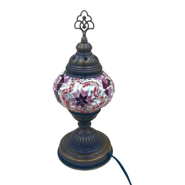 5" Pink Turkish Lamp - East Meets West USA