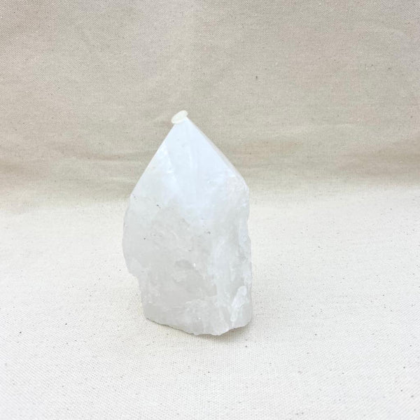 506g Top Polished Clear Quartz Point - East Meets West USA