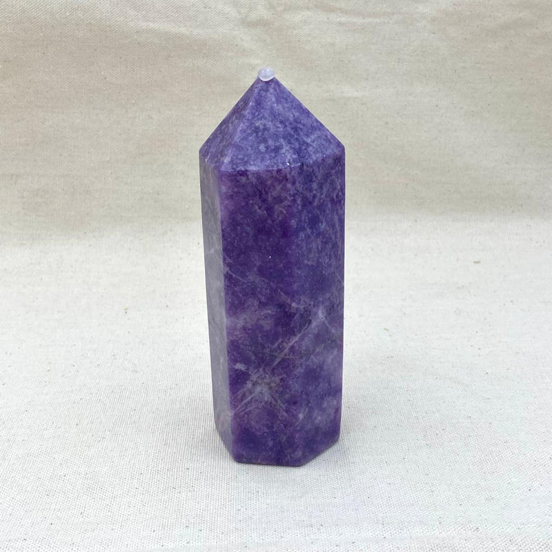 6.5" Lepidolite Point - East Meets West USA