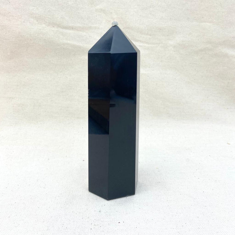 661g Black Obsidian Point - East Meets West USA