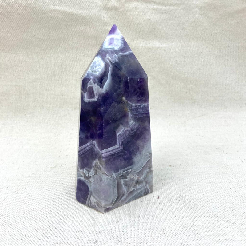 674g Chevron Amethyst Point - East Meets West USA