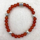 Virgo Carnelian Crystal Bracelet 