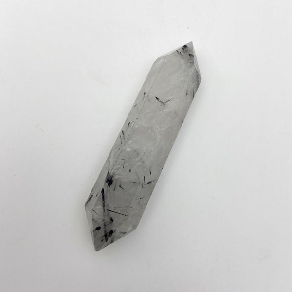 70g Double Terminated Tourmaline in Quartz Point - East Meets West USA
