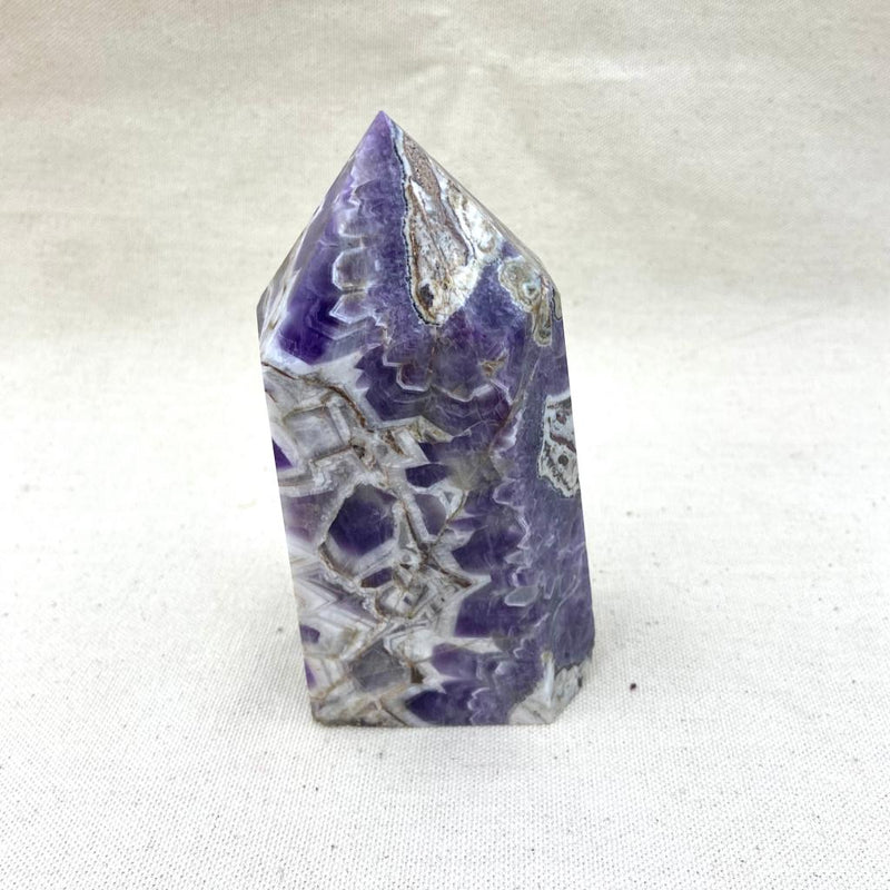 730g Chevron Amethyst Point - East Meets West USA