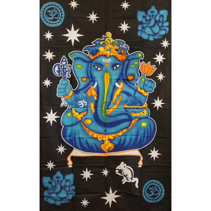 82"x55" Ganesh Tapestry - East Meets West USA