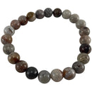 8mm Laguna Lace Agate Bracelet - East Meets West USA