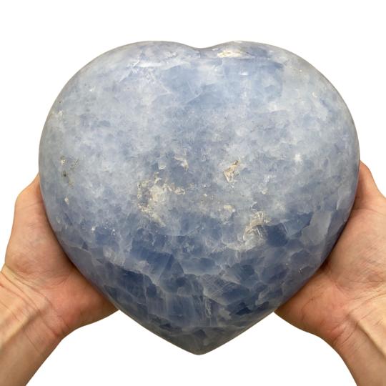 9lb Blue Calcite Heart - East Meets West USA