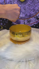 Boxed Solar Plexus Chakra Singing Bowl