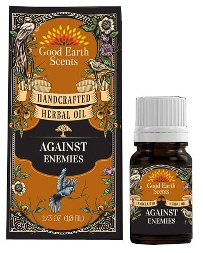 Against Enemies Handcrafted Herbal Oil