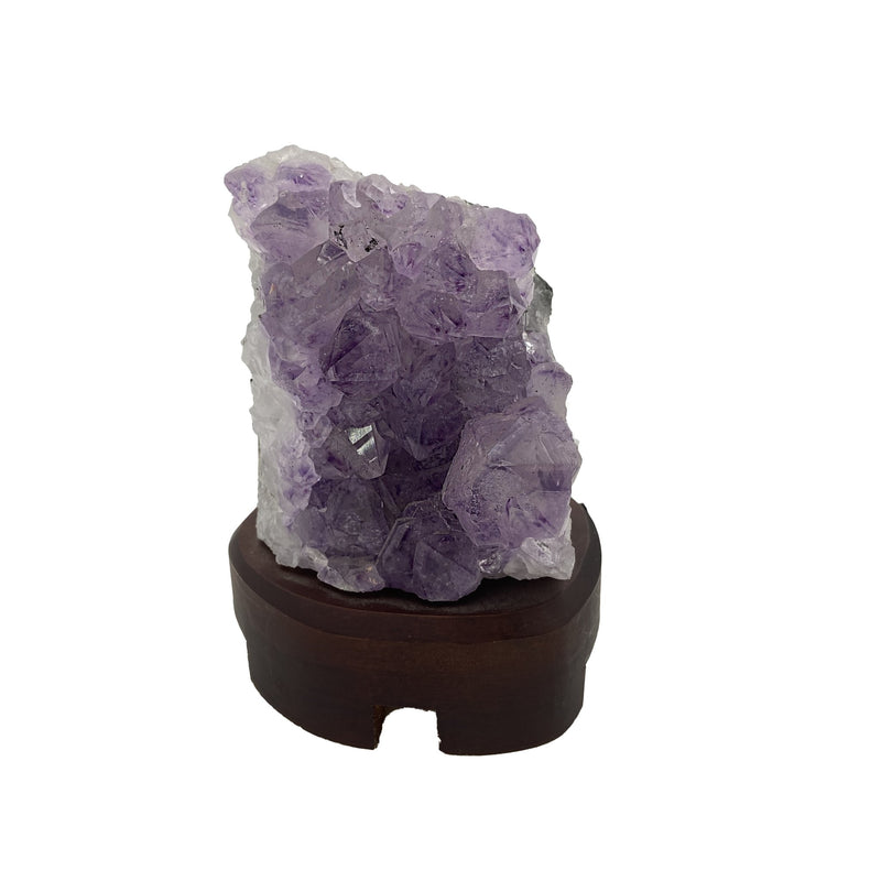 Amethyst Cluster Lamp - East Meets West USA