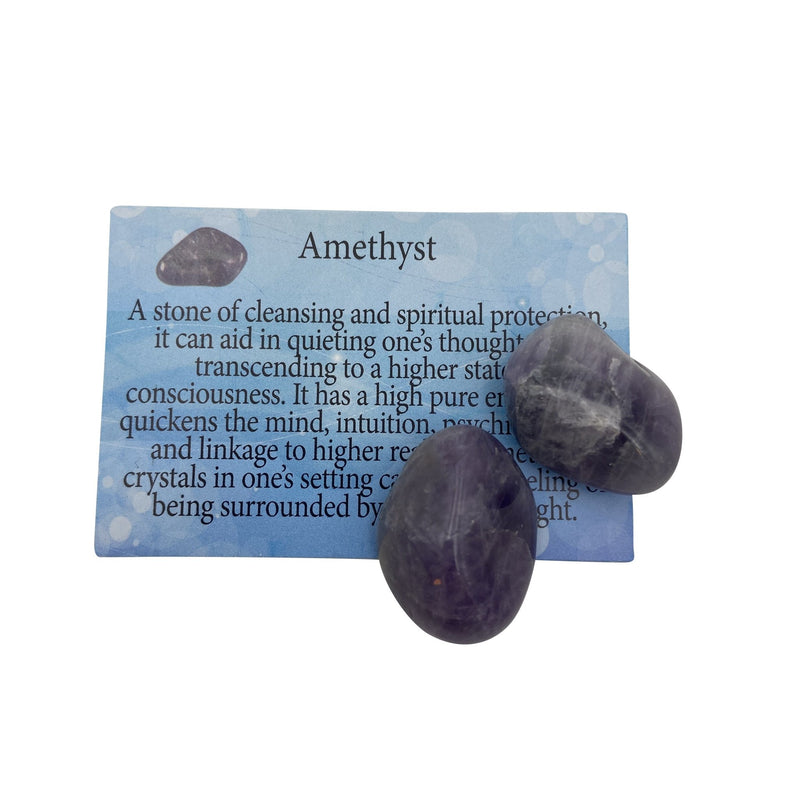 Amethyst Information Card - East Meets West USA