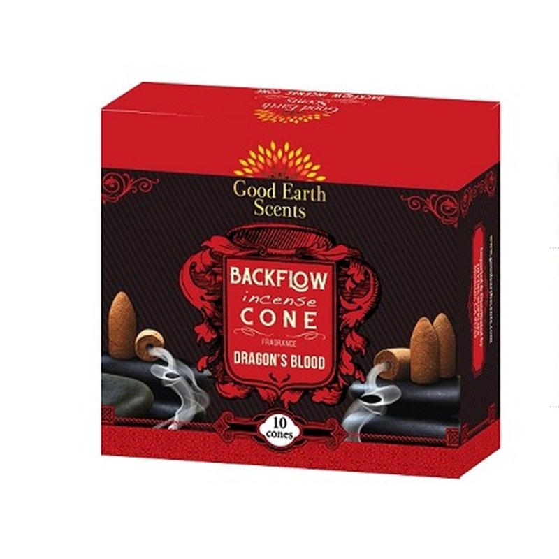 Backflow Dragons Blood Incense Cones - East Meets West USA